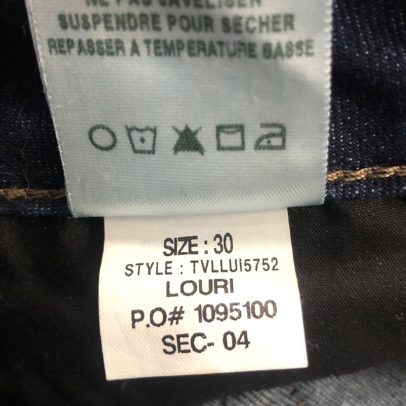 Joe’s LOURI Skinny Booty Fit 5pocket 32”x31”Rise9” Cotton/Tencel Stretch EUC - Picture 7 of 7